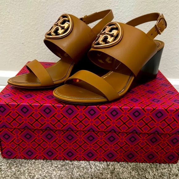 Tory Burch Wedge Sandals - Picture 1 of 5